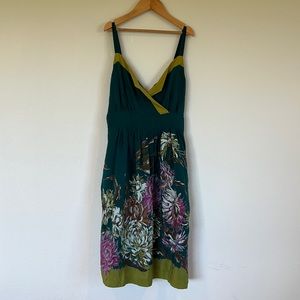 Anthropologie Silk dress by Maeve